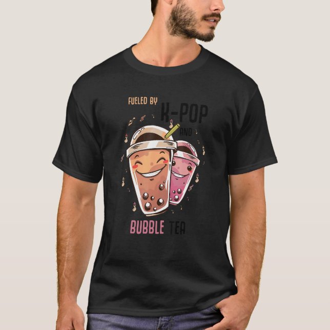 Camiseta K Pop Kpop Bubble Tea 1 (Frente)