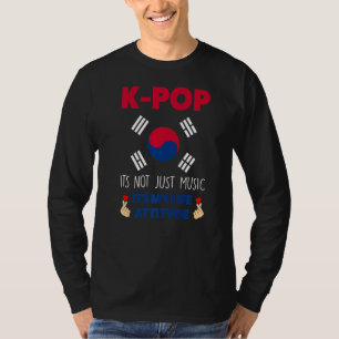 Camiseta K Pop não é apenas música Coreia do Sul