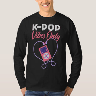 Camiseta K Pop só vende música Pop coreana na Coreia do Sul