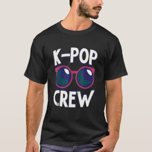 Camiseta K Pop Tripulação K Pop