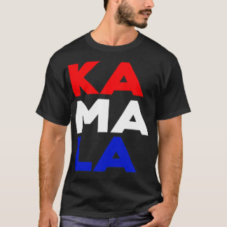 Camiseta KA MÃE LA Kamala Red White Blue X