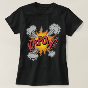 Camiseta KA-POW! Quadrinho Gráfico
