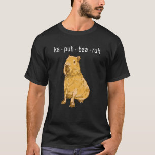 Camiseta ka puh baa ruh Capybara Capibara