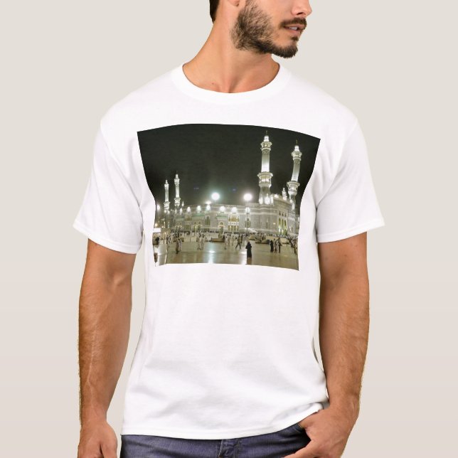 Camiseta Kaaba Kaba Mecca Mecca islão alá muçulmano (Frente)