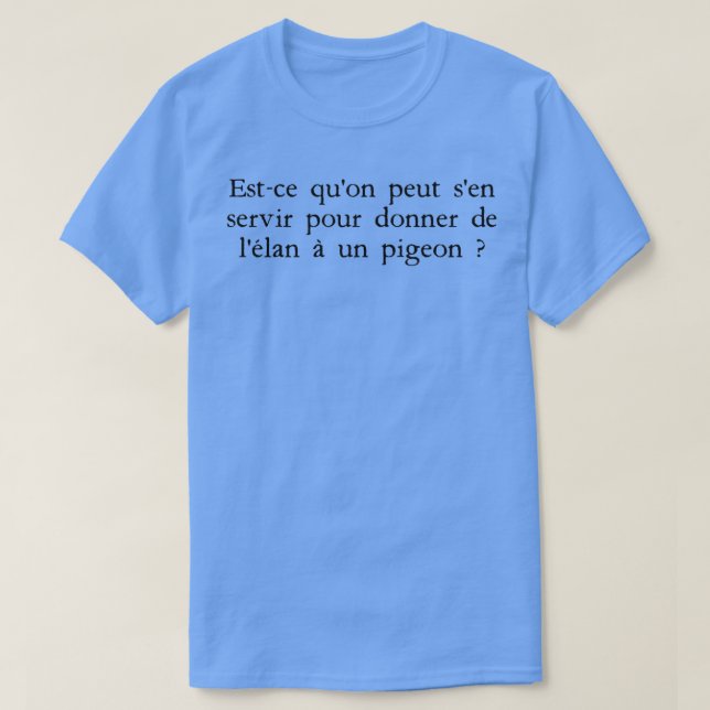 Camiseta Kaamelott Yvain 13 Can we use it to give impetus t (Frente do Design)