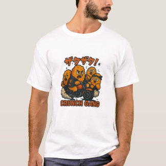 Camiseta Kaarage Crunch Gang – Lanche de Rua Kawaii