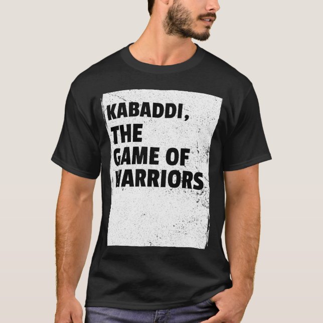 Camiseta Kabaddihe Game Of Warriors Sport boy retro (Frente)