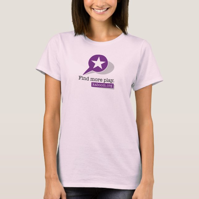 Camiseta KaBOOM! Localizador de Espaço Livre (Frente)