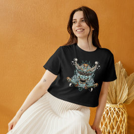 Camiseta Kabuki Oni Mask