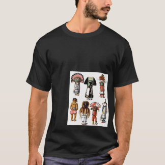Camiseta Kachina Dolls Hopi Katsina Mytholo Nativo American