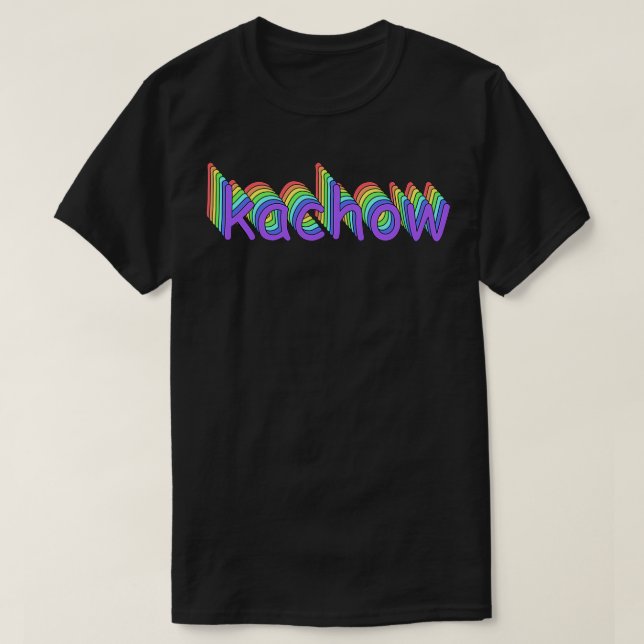 Camiseta Kachow (Frente do Design)