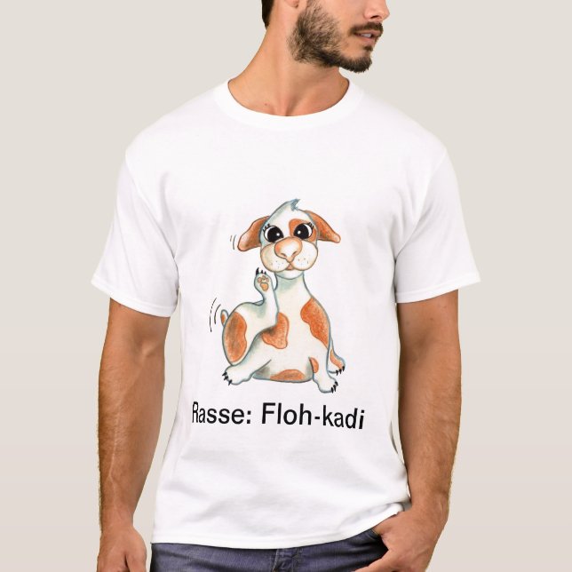 Camiseta Kadi, dog, shirt, hund shirt (Frente)