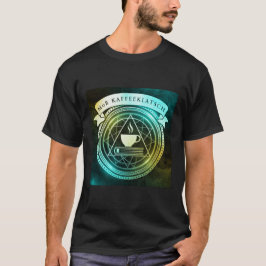 Camiseta KaffeeKlatsch - Azul/Amarelo em Preto - T-shirt