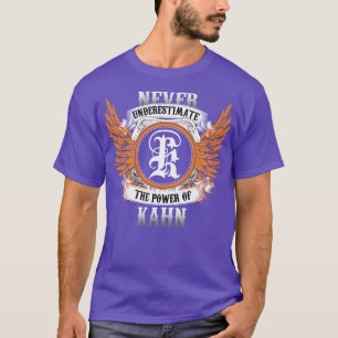Camiseta Kahn Name Shirt Nunca Subestima O Poder De K