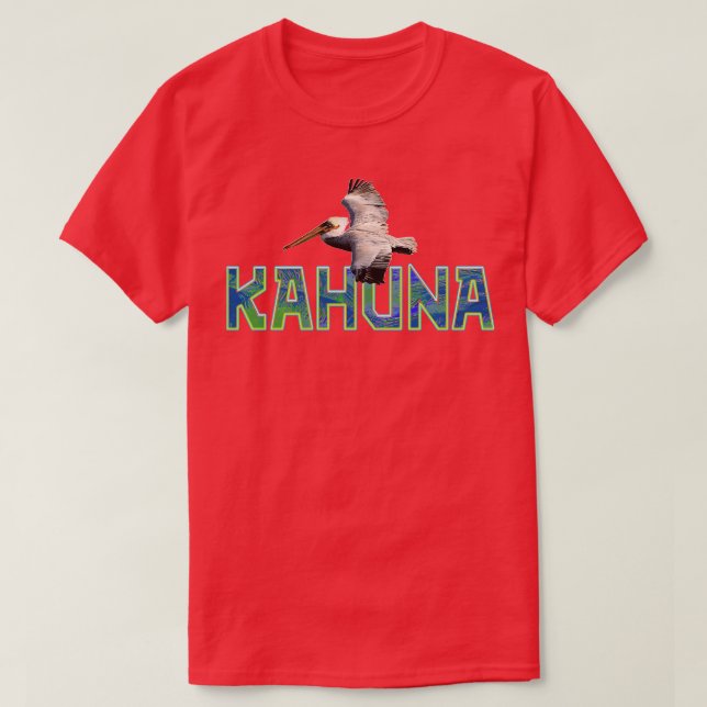 Camiseta Kahuna Pelican TShirt (Frente do Design)
