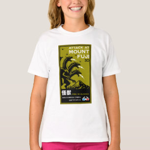 Camiseta Kaiju Art Japonês