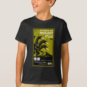 Camiseta Kaiju Art Japonês