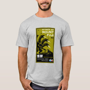 Camiseta Kaiju Art Japonês
