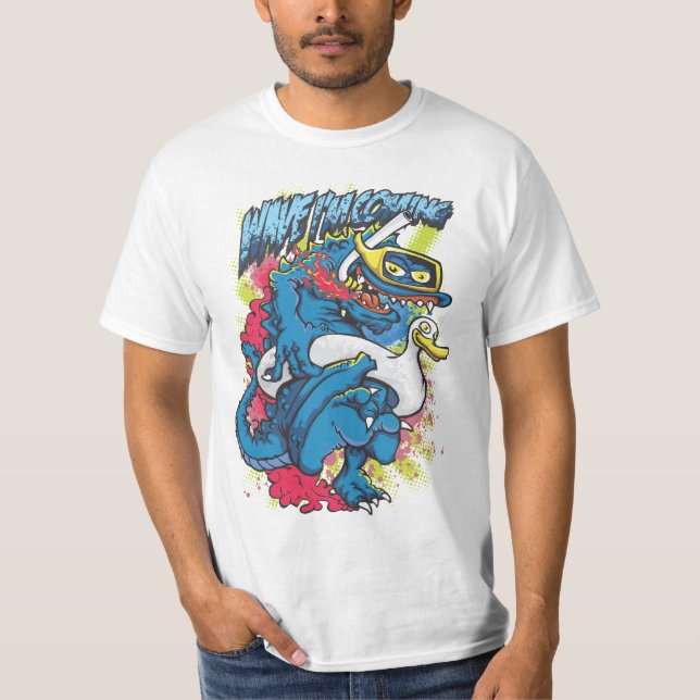 Camiseta Kaiju Beach Day Splash Tee (Frente)