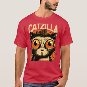 Camiseta Kaiju Cat Monster Catzilla 2