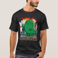 Kaiju monster coffee break