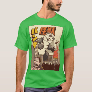 Camiseta Kaiju Panda - Presente do Monstro Japonês