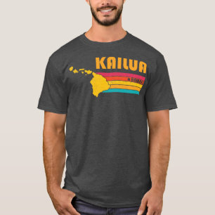 Camiseta Kailua Hawaii Vintage angustiou Souvenir