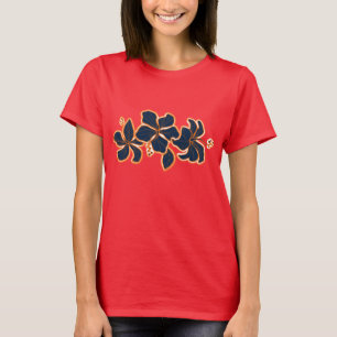 Camiseta Kailua Hibiscus Damas T-Shirt