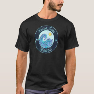 Camiseta Kailua Oahu Hi Hawaii Souvenir Surfer Náutico Gra