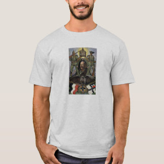Camiseta Kaiser Wilhelm Ii - cartão alemão da propaganda