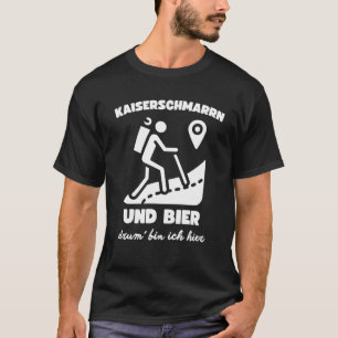 Camiseta Kaiserschmarrn Und Bier Drum Caixa Ich Hier Österr