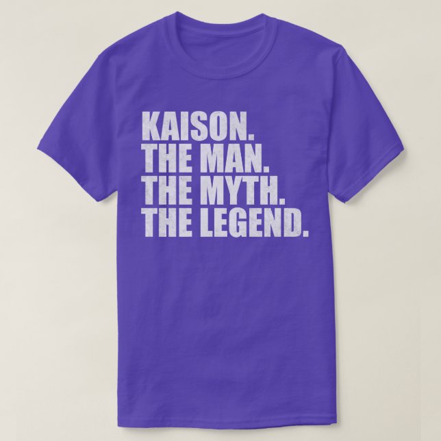 Camiseta KaisonKaison Nome Kaison nome próprio (Frente do Design)