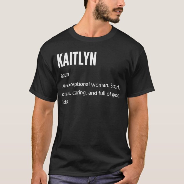 Camiseta Kaitlyn é nova mulher excepcional (Frente)