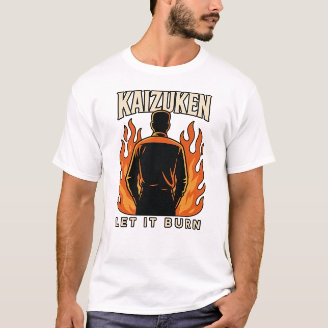 Camiseta Kaizuken Deixe Queimar (Frente)