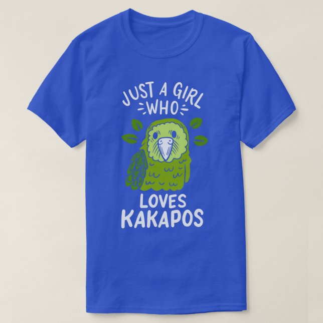 Camiseta Kakapo Birds Kakapo Lover (Frente do Design)