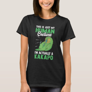 Camiseta Kakapo, fantasia Nova Zelândia Papagaio Kakapo