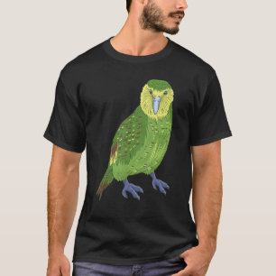 Camiseta Kakapo Papagaio-Pássaro da Nova Zelândia