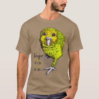 Camiseta Kakapo por derholle