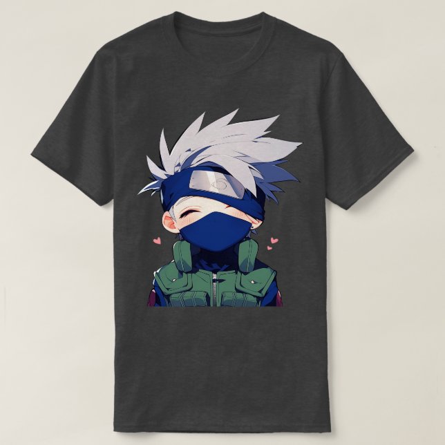 Camiseta kakashi 14 (Frente do Design)