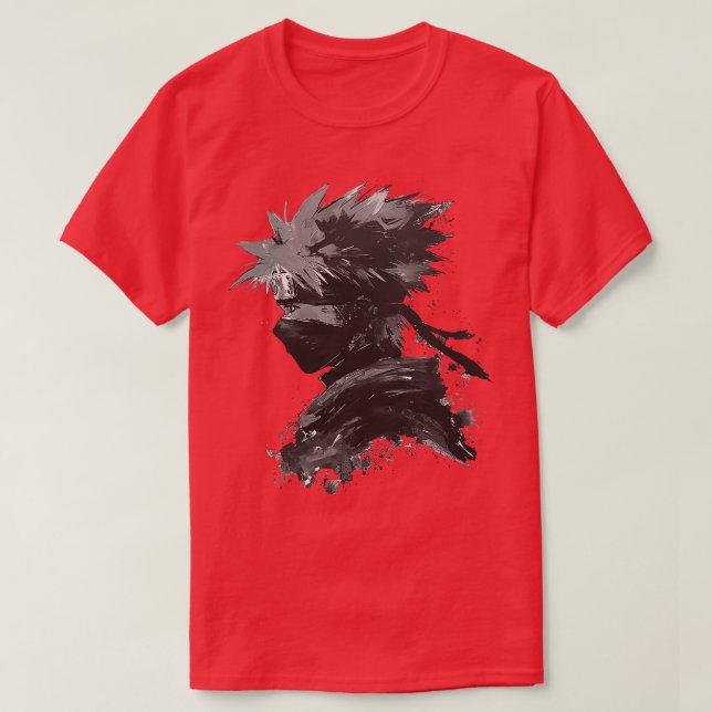 Camiseta kakashi 4 (Frente do Design)