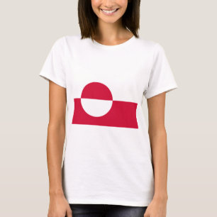 Camiseta Kalaallit Nunaat - Grønland - Bandeira da Gronelân
