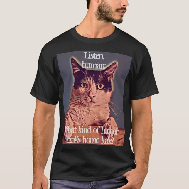 Camiseta Kale Cat (Frente)