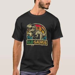 Camiseta Kale-Saurus T Rex Dinossauro Kale Saurus Família C