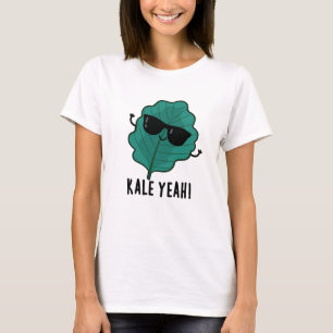 Camiseta Kale Sim Engraçado Veggie Pun
