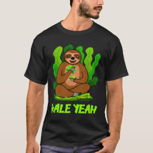 Camiseta Kale Sim Sloth Vegan Vegetarian