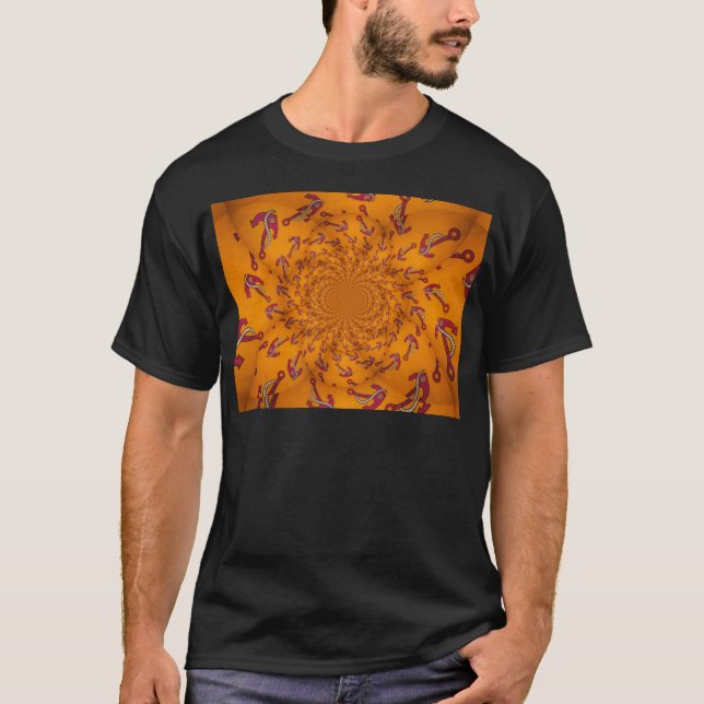 Camiseta Kaleidoscope Anchor Impressão de Arte (Frente)