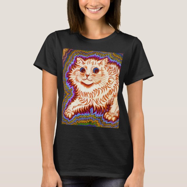 Camiseta Kaleidoscope Cat (Frente)