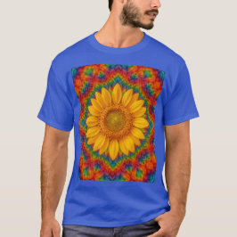 Camiseta Kaleidoscope Sunflower