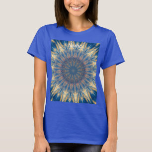 Camiseta Kaleidoscópio Blue Chakra Thunder_Cove