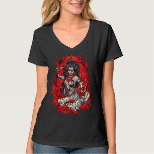 Camiseta Kali Deusa da Morte, do Tempo e do Justo Deus Hind